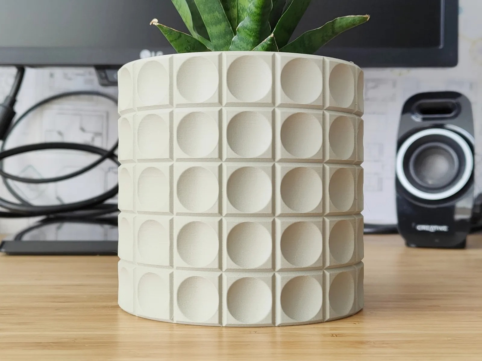 گلدان مدل حباب P005