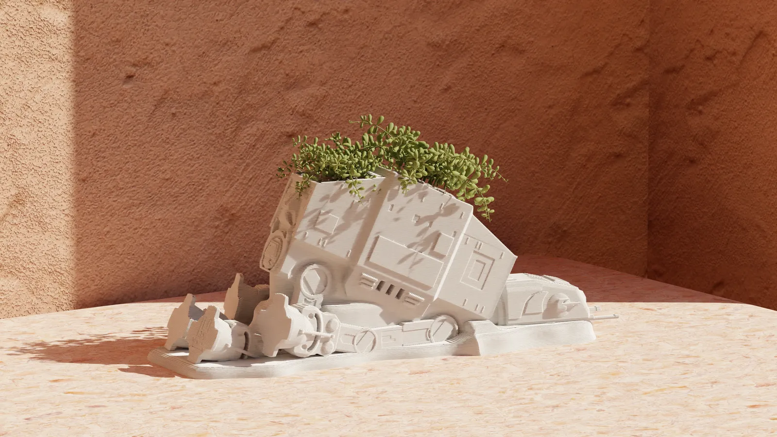 گلدان مدل ترانسفرمر P001 - تصویر 2